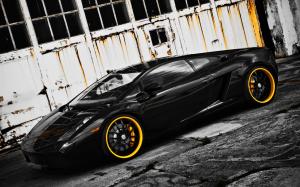 360 Forged Black Lamborghini Gallardo 3Related Car Wallpapers wallpaper thumb