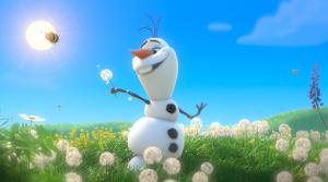 Olaf With Spring wallpaper thumb