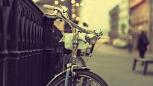 Vintage, Bike, Street, Bokeh, Photography wallpaper thumb