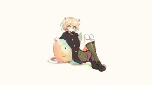 Neferpitou, Anime Girls, Sitting, Cat Ears, Anime wallpaper thumb