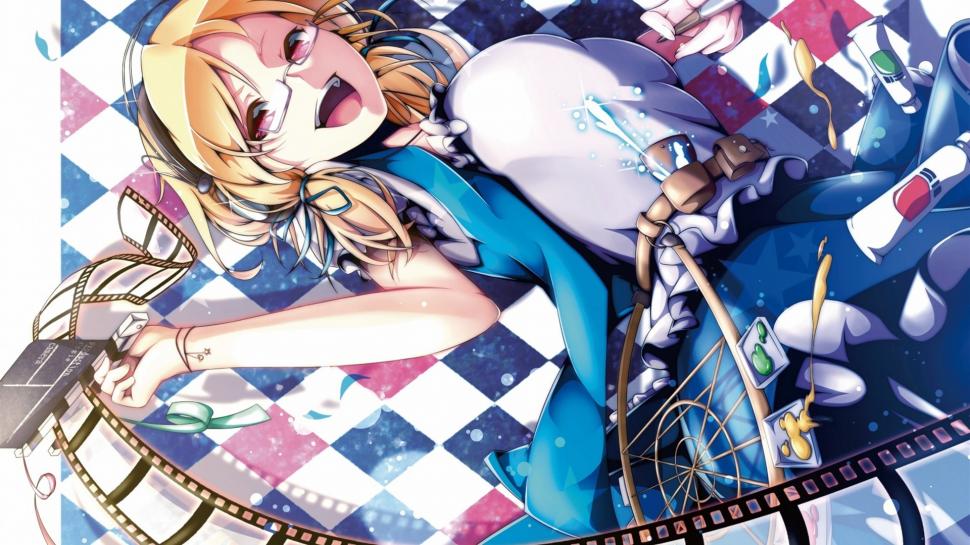Happy anime girl, blue dress, glasses, movie wallpaper,Happy HD wallpaper,Anime HD wallpaper,Girl HD wallpaper,Blue HD wallpaper,Dress HD wallpaper,Glasses HD wallpaper,Movie HD wallpaper,1920x1080 wallpaper