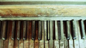 Abandoned, Piano, Old, Music, Texture wallpaper thumb