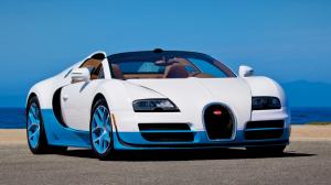 Bugatti Grand Sport vitesse white car wallpaper thumb