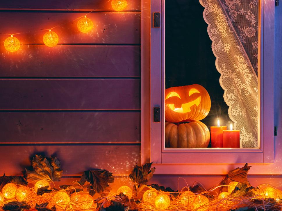Halloween, autumn wallpaper,candle HD wallpaper,window HD wallpaper,Halloween HD wallpaper,pumpkin HD wallpaper,Holidays HD wallpaper,autumn HD wallpaper,night HD wallpaper,4000x3003 wallpaper