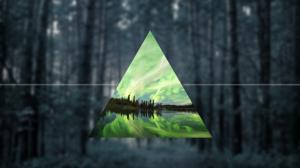 Triangle Abstract HD wallpaper thumb