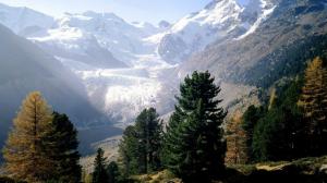 Glacier In The Alps Switzerl wallpaper thumb