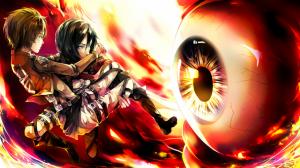 Attack on Titan Anime Eye HD wallpaper thumb