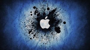 Apple Black Abstract Hd Desktop wallpaper thumb