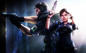 Resident Evil: Revelations, boy and girl wallpaper thumb