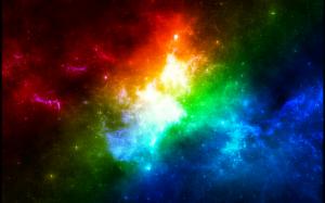 Colors in Space HD wallpaper thumb