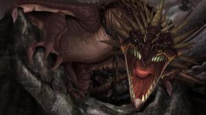 Scary dragon wallpaper thumb
