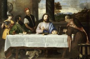 By Tiziano (last supper) wallpaper thumb
