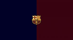 FC, Barcelona logo wallpaper thumb