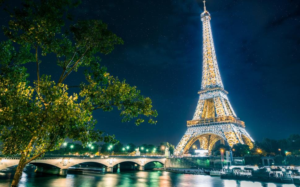 Paris, The Eiffel Tower, city, night, lights wallpaper,Paris HD wallpaper,Eiffel HD wallpaper,Tower HD wallpaper,City HD wallpaper,Night HD wallpaper,Lights HD wallpaper,2560x1600 wallpaper