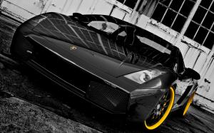 360 Forged Black Lamborghini Gallardo 2 wallpaper thumb