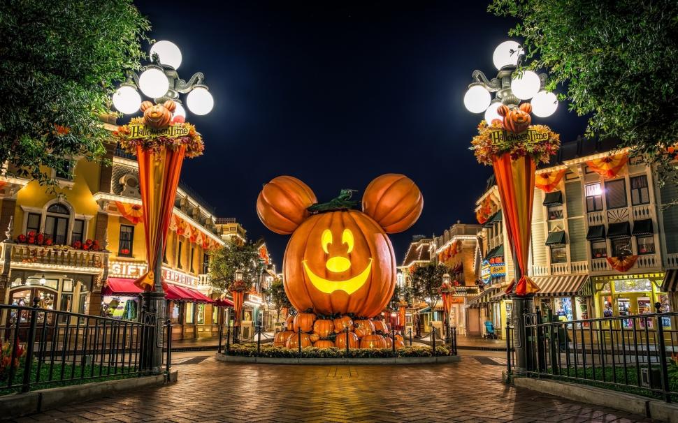 Mickey Mouse Pumpkin wallpaper,pumpkin HD wallpaper,halloween ornaments HD wallpaper,2880x1800 wallpaper