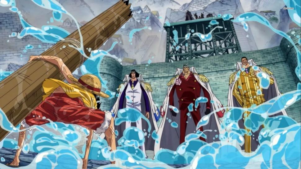 Monkey D Luffy VS 3 Admirals Images wallpaper,captain HD wallpaper,kaizoku HD wallpaper,luffy HD wallpaper,monkey d luffy HD wallpaper,one piece HD wallpaper,strawhat pirates HD wallpaper,1920x1080 wallpaper