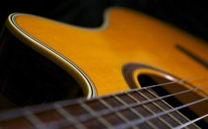 Guitar Music Close-Up wallpaper thumb