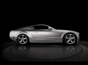 45th anniversary ford mustang (iacocca silver) side 45 alloy Black car Iacocca Mustang NEW silver HD wallpaper thumb