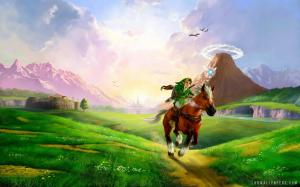 The Legend of Zelda Ocarina of Time 3D Video Game wallpaper thumb