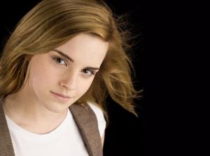 Emma Watson in Black wallpaper thumb