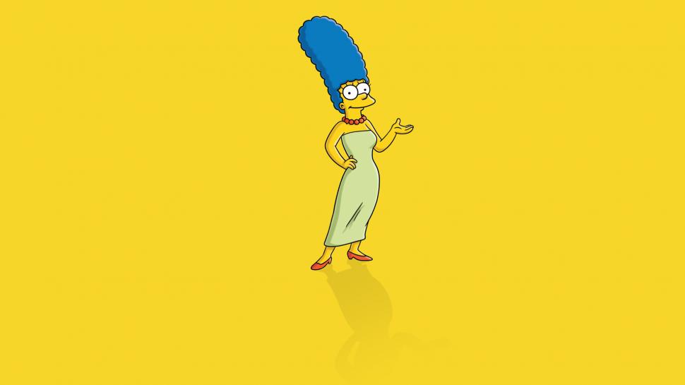 Marge The Simpsons Yellow HD wallpaper,cartoon/comic HD wallpaper,the HD wallpaper,yellow HD wallpaper,simpsons HD wallpaper,marge HD wallpaper,1920x1080 wallpaper