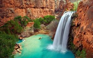 Arizona Waterfalls HD wallpaper thumb