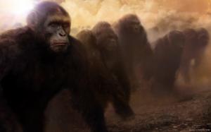 Rise of The Planet of The Apes Concept Art wallpaper thumb