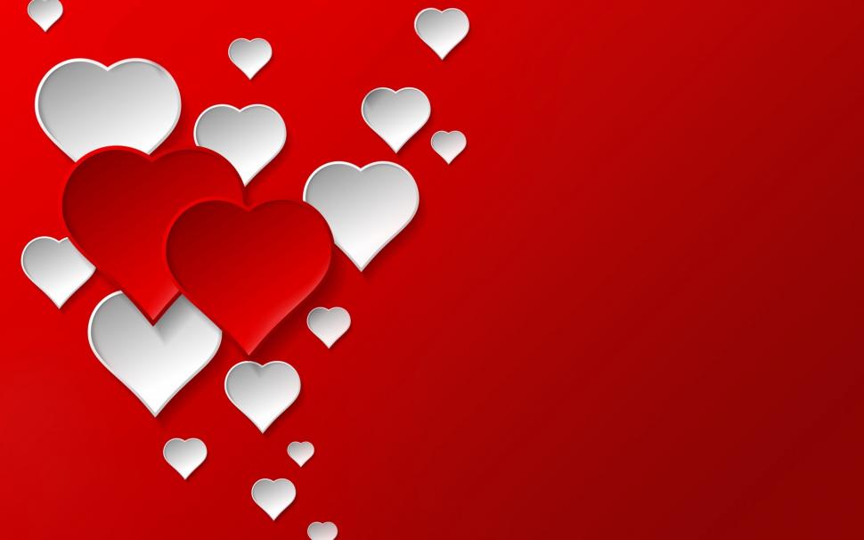 Digital Hearts wallpaper,love HD wallpaper,desktop HD wallpaper,white HD wallpaper,red HD wallpaper,2880x1800 wallpaper