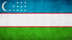 Uzbekistan Flag wallpaper thumb