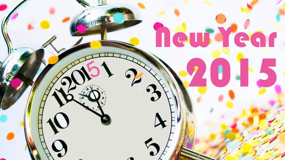 New Year 2015 Clock wallpaper,new year 2015 HD wallpaper,new year HD wallpaper,2015 HD wallpaper,clock HD wallpaper,1920x1080 wallpaper