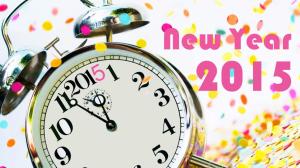 New Year 2015 Clock wallpaper thumb
