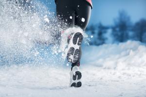 Running, Winter, Feet, Snow, Sport wallpaper thumb