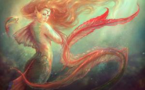 Mermaid, Fish, wallpaper thumb