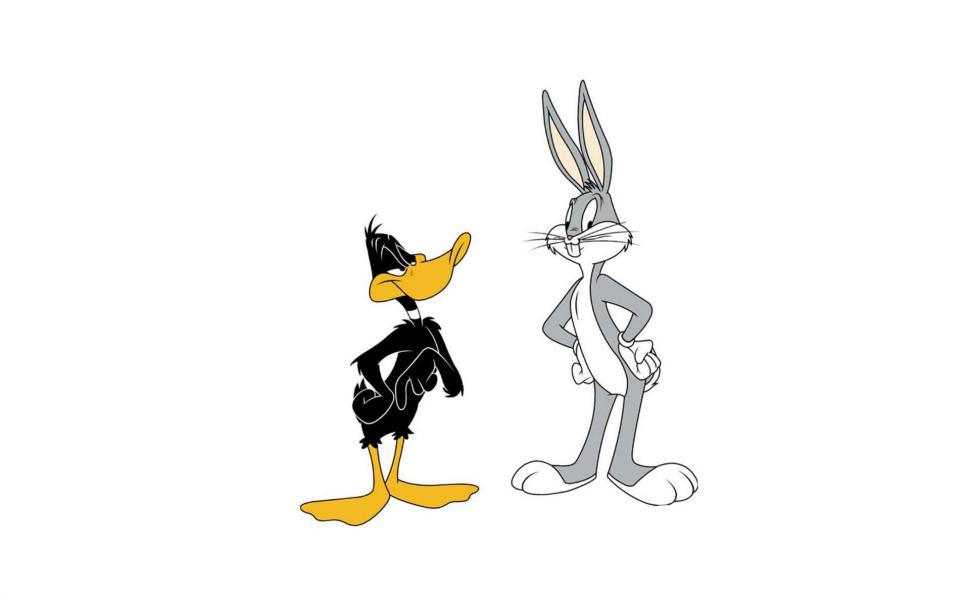 Bugs Bunny and Daffy Duck wallpaper,cartoons HD wallpaper,1920x1200 HD wallpaper,looney tunes HD wallpaper,bugs bunny HD wallpaper,daffy duck HD wallpaper,1920x1200 wallpaper