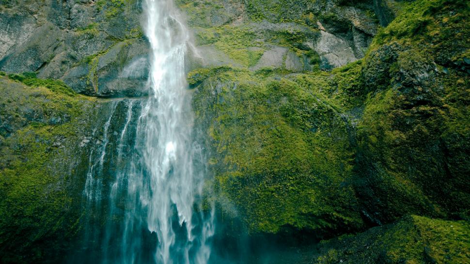 Waterfall Green HD wallpaper,nature HD wallpaper,green HD wallpaper,waterfall HD wallpaper,1920x1080 wallpaper