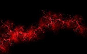 black background, red, color, paint, explosion, burst wallpaper thumb