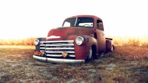 Classic Car Classic Hot Rod Truck Slammed Rat Rod HD wallpaper thumb
