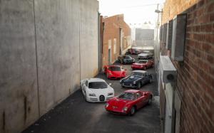 Car, Red, White, Black, Ferrari, Bugatti, Bugatti Veyron, Mercedes-Benz wallpaper thumb