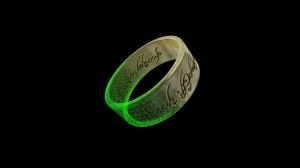 The Lord of the Rings Black Ring HD wallpaper thumb