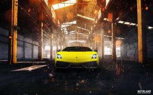 Lamborghini Gallardo Superleggera Sparks Warehouse HD wallpaper thumb