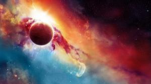 Nebula Planet Star Colorful HD wallpaper thumb