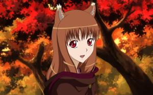Spice and Wolf, Anime Girls, Wolf Girls, Holo wallpaper thumb