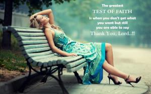 Thank You Lord The The Test of Faith Beautiful Quotes HD Photo wallpaper thumb