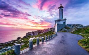 Punta Nariga Spain Lighthouse wallpaper thumb