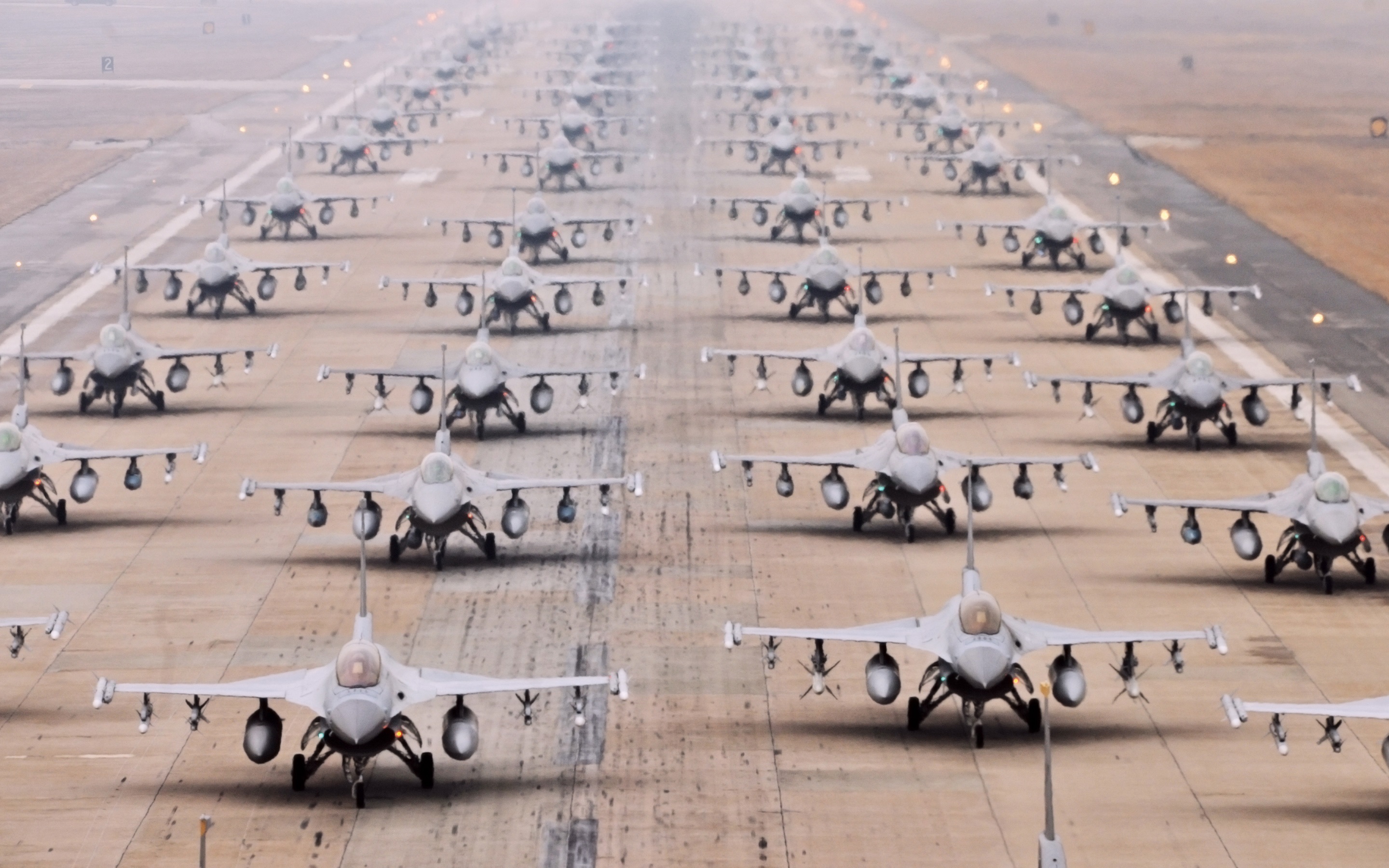 F-16 multi fighter planes, airport, runway wallpaper | aircraft | Wallpaper  Better