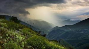A Spring Storm On A Valley In Umbria Italy wallpaper thumb