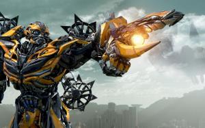 transformers age of extinction, autobot, bumblebee wallpaper thumb