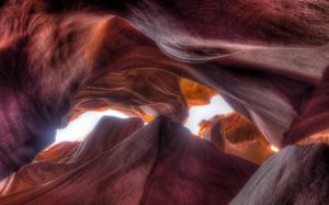 USA, Arizona, Antelope canyon, rocks wallpaper thumb