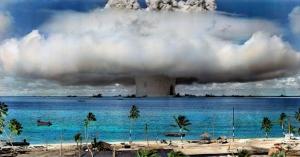 Nuclear, Sea, Mushroom Cloud wallpaper thumb